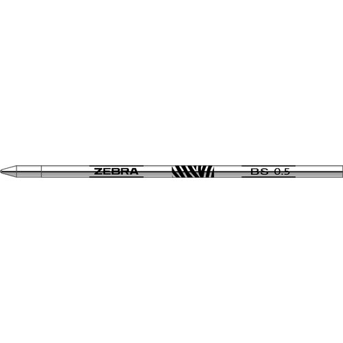 #ゼブラ(国内販売のみ） 替芯 0.5ｍｍ 黒2本入 5B-P-RBS5-BK2