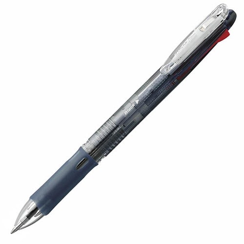 #ゼブラ(国内販売のみ）  ボールペン クリップ－オンスリム４Ｃ 0.7mm 黒 B4A5-BK