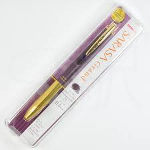 #ゼブラ(国内販売のみ）  サラサグランドボールペン　アンティークカラー　ボルドーパープル   P-JJ56-AN-VBP