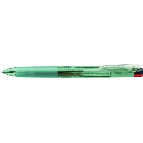 #ゼブラ(国内販売のみ） ジェルボールペン サラクリ3C 限定 ウォーターカラー 0.4mm ウオーターグリーン J3JS5-WC-WG