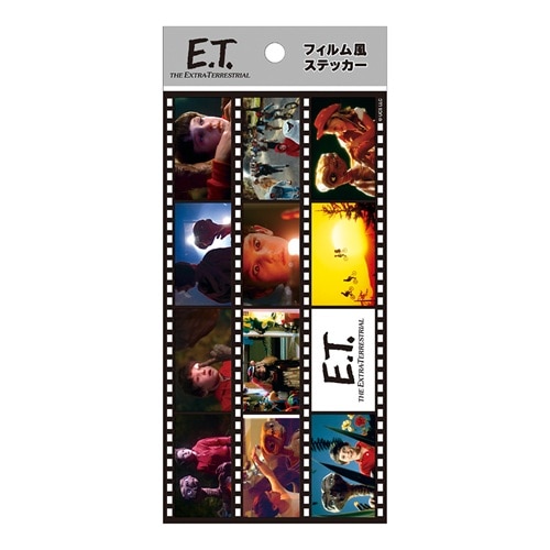 ＃ショウワノート(国内販売のみ） シール フィルム風ステッカー  E・T 468816001