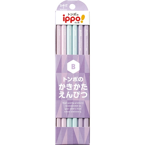 #トンボ鉛筆 鉛筆 かきかた鉛筆プレーン B B柄 KB-KPB01-B