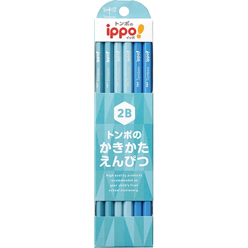 #トンボ鉛筆 鉛筆 かきかた鉛筆プレーン B C柄 KB-KPC01-2B