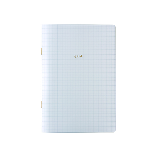 #ダイゴー ノート isshoniノート A5･方眼 ホワイト R1853