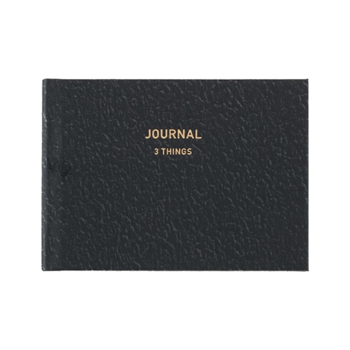 #ダイゴー 日記帳 イージージャーナル･3things  ブラック R2376