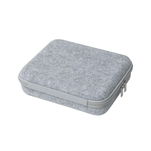 #ナカバヤシ 収納用品 ガジェットケース M ライトグレー SZC-GDP18-LGY