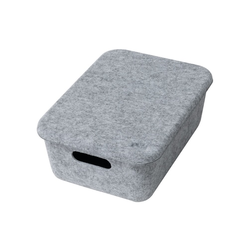 #ナカバヤシ 収納用品 収納ＢＯＸ  ライトグレー SZC-GDP19-LGY
