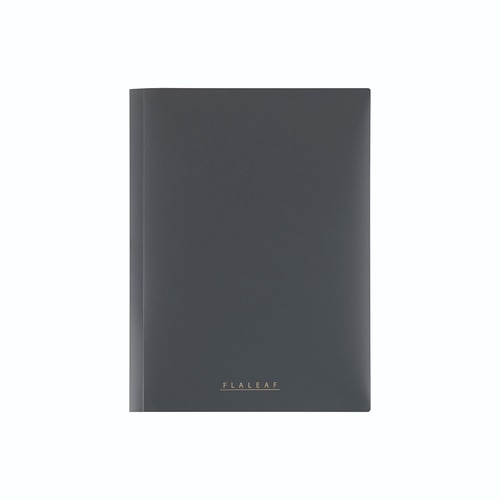 #ナカバヤシ ノート フラットバインダーノート A5 スモーキーブラック FLL-A501B-D