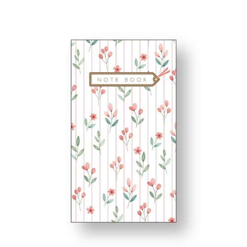 #ナカバヤシ ライフデザインノート パスワードノート･32枚 A6スリム フラワー LBN-SA607PW-FL