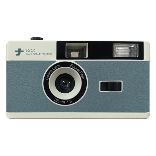 #ナカバヤシ 生活雑貨 フィルムナカメラ･half 135フィルム ブルー CAM-F201-BL