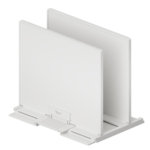 #ナカバヤシ 読書関連小物 キャパティ･スライドスタンド  ホワイト FB-AS1-WH