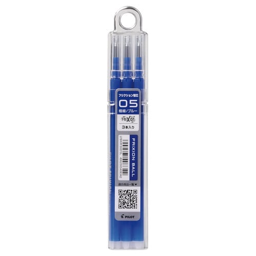 #パイロットコーポレーション(国内販売のみ） フリクション フリクションボール用替芯 3本セット 05 0.5mm ブルーグレー LFBKRF30EF3L