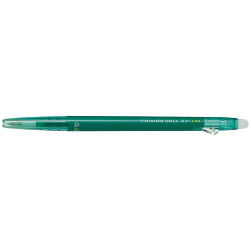 #パイロットコーポレーション(国内販売のみ） フリクション フリクションボールスリム 038 0.38mm グリーン LFBS18UFG