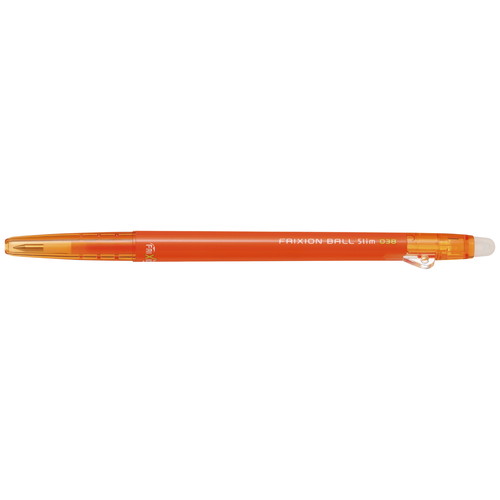 #パイロットコーポレーション(国内販売のみ） フリクション フリクションボールスリム 038 0.38mm オレンジ LFBS18UFO