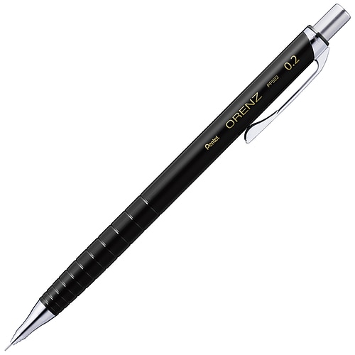 #ぺんてる シャープペンシル オレンズ 0.2mm ブラック XPP502-RA