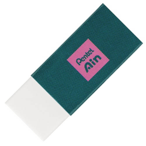 #ぺんてる  Ain消しゴム･限定･ネオクラシカル 軽く消せる ネオクラシカルターコイズブルー ZEAH06DL2