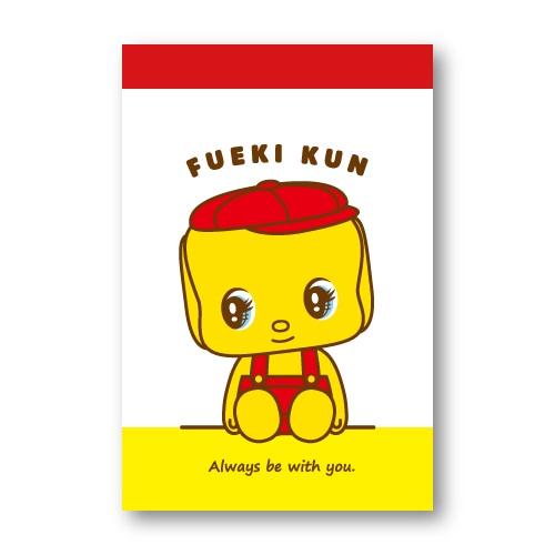 #不易糊工業(国内販売のみ） メモ フエキくんメモ 80枚･A7 7柄 CF7M7