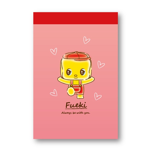 #不易糊工業(国内販売のみ） メモ フエキくんメモ 80枚･A7 8柄 CF7M8