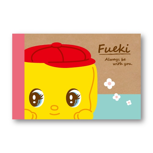 #不易糊工業(国内販売のみ） メモ フエキくんメモ 80枚･A7 9柄 CF7M9