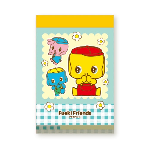 #不易糊工業(国内販売のみ） メモ帳 フエキフレンズミニメモ 70Sheet（2柄･各35枚） 3 CFMM3