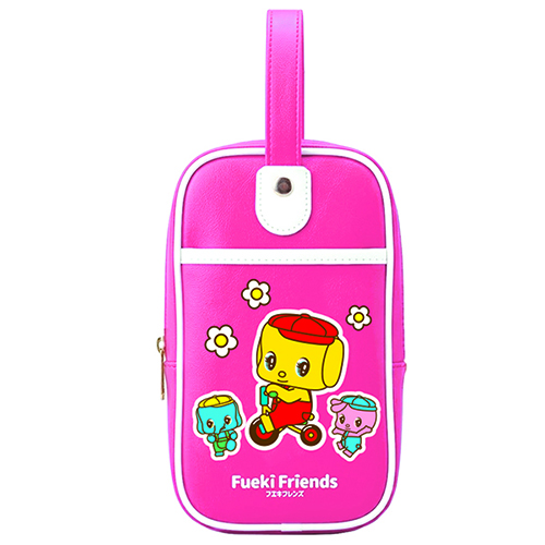 #フエキのり(国内販売のみ） フエキフレンズ･上靴袋ペンポーチ  ピンク CFUP2