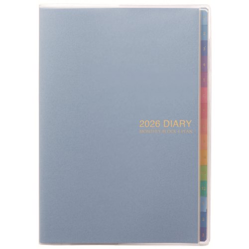 #レイメイ藤井 ダイアリー 26フォープランダイアリーA5 ブルー 12月はじまり ブルー RFD2654A
