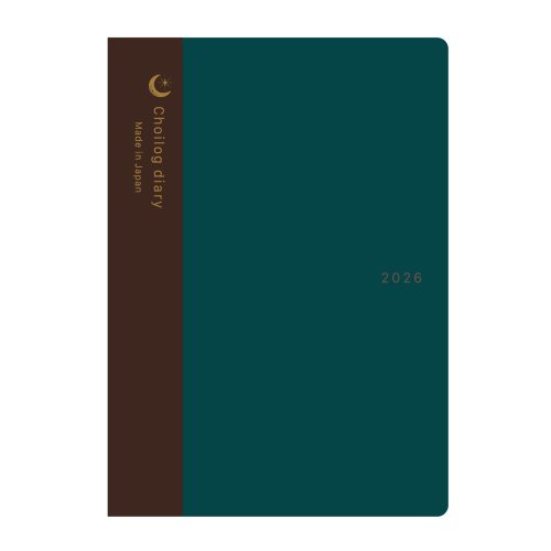 #レイメイ藤井 ダイアリー 26ChoiLogダイアリー 12月はじまり グリーン RFD26112M