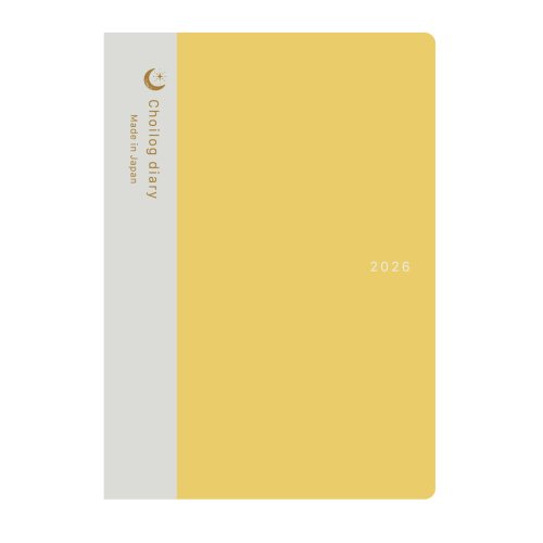 #レイメイ藤井 ダイアリー 26ChoiLogダイアリー 12月はじまり イエロー RFD26112Y