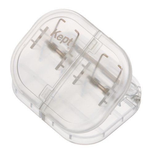 #レイメイ藤井 事務小物 Kept･はんぶんこクリップ  クリア― KP1370T