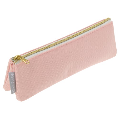 #レイメイ藤井 収納用品 自立する薄型ペンケースOriTate  ピンク FY1382P