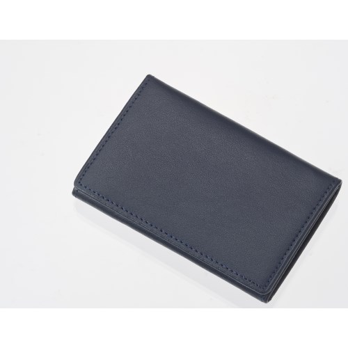 #レイメイ藤井 身辺雑貨 グロワール･メモホルダー付名刺入  ネイビー GLN1055K