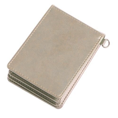 #レイメイ藤井 身辺雑貨 グロワール･パスケース･（縦型5面窓付）  グレー GLP1167N