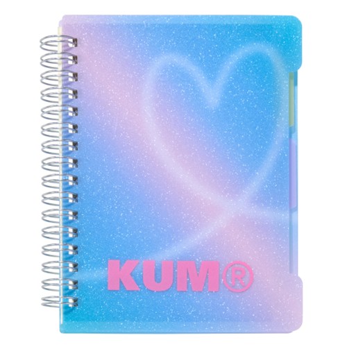 #レイメイ藤井 ノート KUM･スパークルインデックスノート･A6 A6 ブルー KM1425A