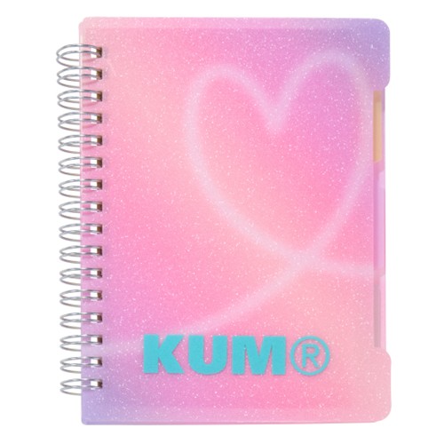 #レイメイ藤井 ノート KUM･スパークルインデックスノート･A6 A6 ピンク KM1425P