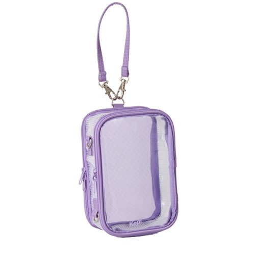 #レイメイ藤井 身辺雑貨 Kept･推しぬいポーチ  パープル KP1434V