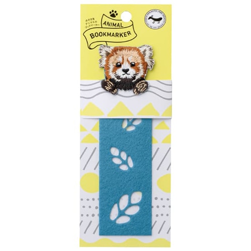 #ヒサゴ 読書関連小物 ANIMAL･BOOKMARKER刺繍しおり  レッサーパンダ UTN341