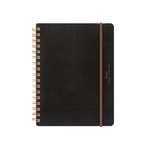 #デザインフィルミドリ(国内販売のみ） ノート ノート グレイン B6変形 黒 15222006