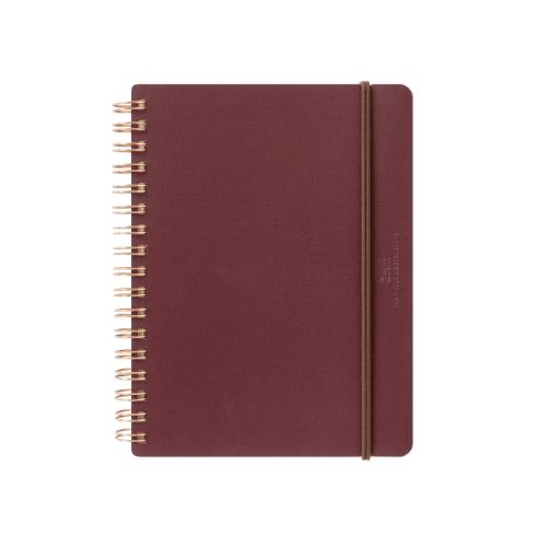 #デザインフィルミドリ(国内販売のみ） ノート ノート グレイン B6変形 赤 15413006