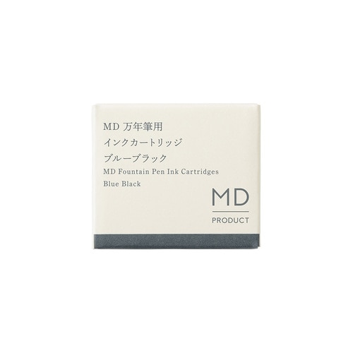 #ミドリ 万年筆 MD万年筆用 カートリッジ   ブルーブラック 38081006