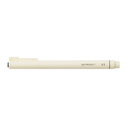 #デザインフィルミドリ(国内販売のみ） 筆記具 MDドローイングペン 0.5mm 黒 38146006