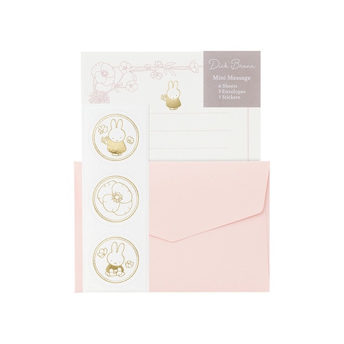 #マルアイ(国内販売のみ） レター ブルーナミニレターセット  クラシカルピンク ﾚ-MY18P