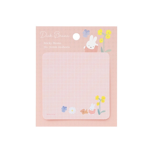 #マルアイ(国内販売のみ） 付箋 ブルーナふせん  ガーデンピンク FS-MY7P