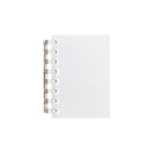 #リヒトラブ ノート オープンリングノート ミニ クリヤー N2719-1