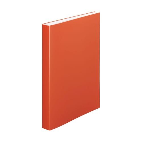 #リヒトラブ ファイリング用品 クリヤーブック A4 テラコッタオレンジ N2402-4