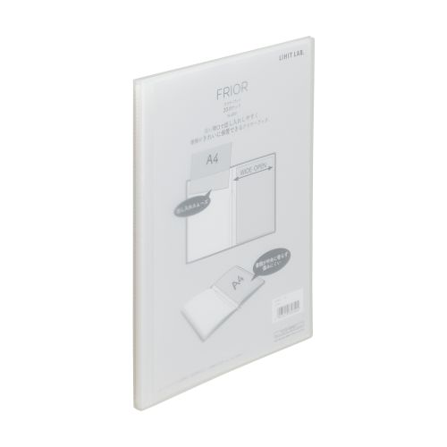 #リヒトラブ  FRIOR クリヤーブック A4 クリヤー N4001-1