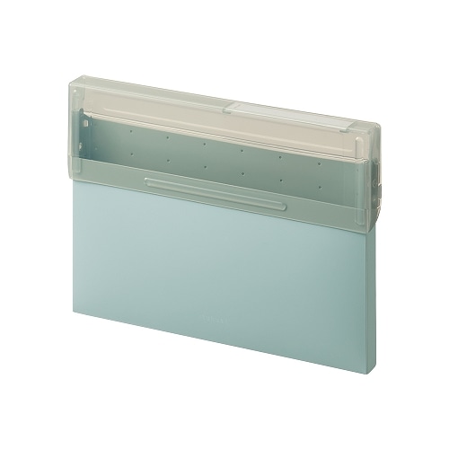 #リヒトラブ 収納用品 Mutual･コングレスケース A5･ヨコ ライトブルー A2070-14