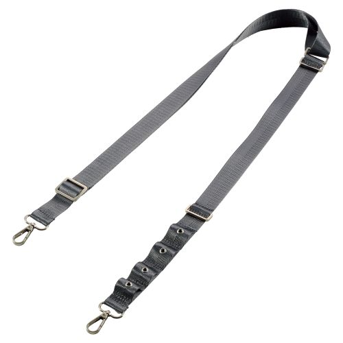 #リヒトラブ 身辺雑貨小物 myfa･アレンジショルダーベルト  チャコールブラック A3320-24