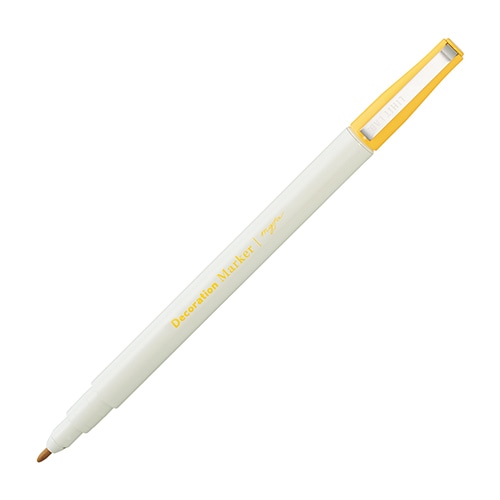 #リヒトラブ 筆記具 myfa･デコレーションマーカー  ハニーイエロー PN102-5
