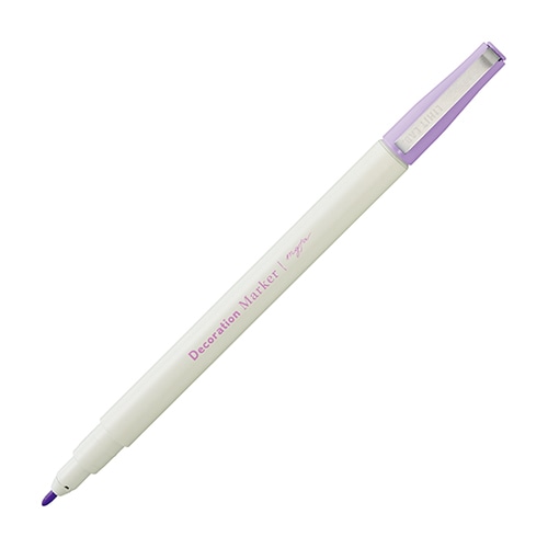 #リヒトラブ 筆記具 myfa･デコレーションマーカー  ライラックパープル PN102-10