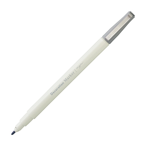 #リヒトラブ 筆記具 myfa･デコレーションマーカー  チャコールブラック PN102-24